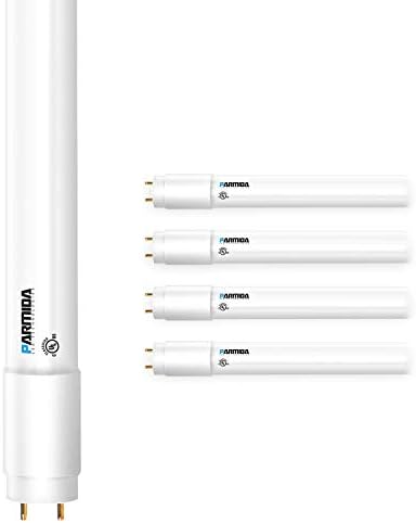 PARMIDA 4 paket 4ft LED T8 balast Bypass tip B svjetlo cijev, 18w, ul-navedene za Single-Ended &