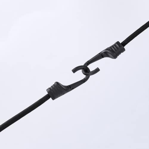 Jogtlyer Roll Bungee Cords set 18in / 1,5ft, 2pcs Heavy Dužnom paketu kabela na otvorenom