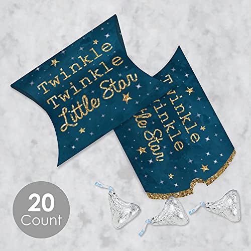 Velika tačka sreće Twinkle Twinkle Little Star - Favority Poklon kutije - Baby tuš ili rođendan PETite jastuci