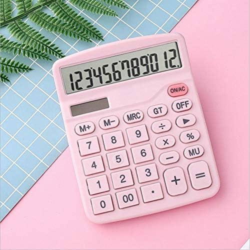 Kancelarijski kalkulator Veliki 12-znamenci LCD displej zaslon Osnovni kalkulator, solarni slatki