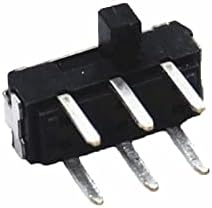 Bienka Micro Switch 20kom crna 6 pinova strana dodijelite šest stopa direktno umetnite minijaturne taktne