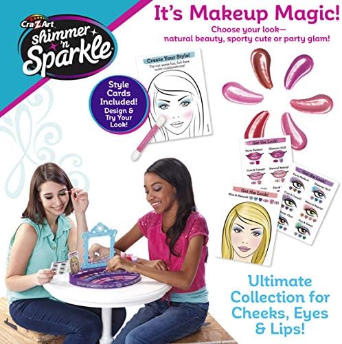 Cra-Z-Art Shimmer ' n Sparkle Real Ultimate Makeup real makeup designer Kit