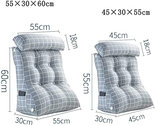 CXSMKP čitaj jastuk, jastuk za odmor klina jastuk sa podesivim jastukom za vrat, nasloni za leđa podrška jastuk