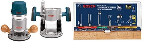 BOSCH 1617evspk alat za usmjerivač za drvo kombinovani komplet sa Bosch RBS006 1/4-inčnim višenamjenskim setom