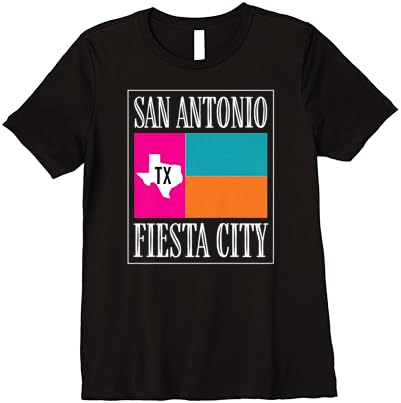 San Antonio Texas Fiesta City Party Poklon Premium majica