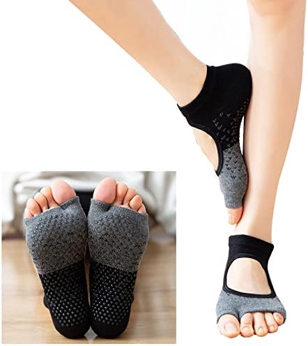 Jczanxi joga čarape sa hvataljkama za žene, non klizne čarape za jogu, pilates, barre, ples, balet