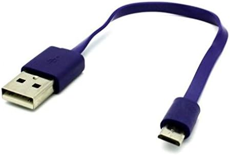 Kratki USB kabl microusb ljubičasta punjač kabel snage žica Kompatibilan sa Blu Vivo XL4 - Vivo XL5