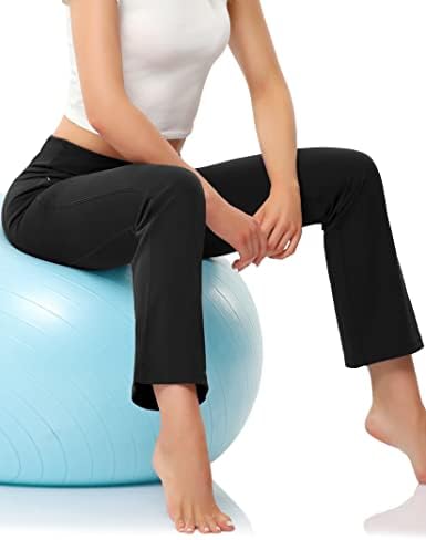 Teretana Ženska vežbanje sa visokim strukom sa džepovima sa zatvaračem Atletičke joge hlače salon ležerne