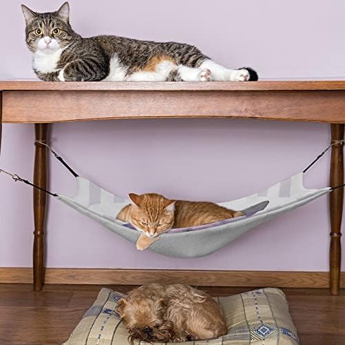 Krevet za mačke Crtić Mops kavez za kućne ljubimce viseća mreža prozračna viseća garnitura za mačića štene zeca