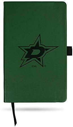 NHL Dallas Stars laserski gravirani Notepad u boji, 5,25 x 8,25 inča