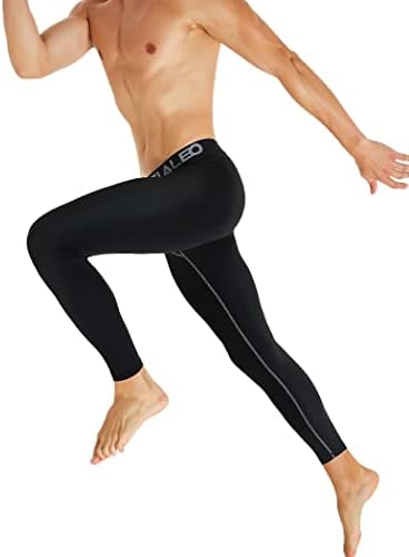 TELALEO 6, 5 ili 4 pakovanja muške kompresijske pantalone helanke sportske hulahopke performanse Atletski