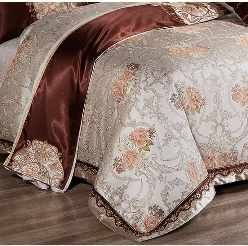 FEER meka posteljina četverodijelni žakard mekani Prekrivač za kožu četverodijelni set posteljine