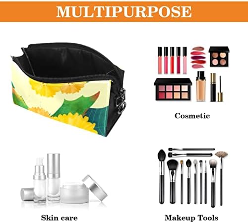 Torba za putni šminka Vodootporna kozmetička torba toaletna torba za šminku za žene i djevojke, tropski