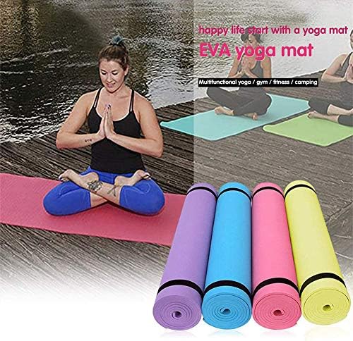 TOPYL Premium prostirka za jogu,ekološki izdržljive prostirke za vježbanje neklizajuća Pilates prostirka