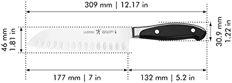 HENCKELS kovani sinergijski Set azijskih noža, 2 komada, crni / Nerđajući čelik,16026-000
