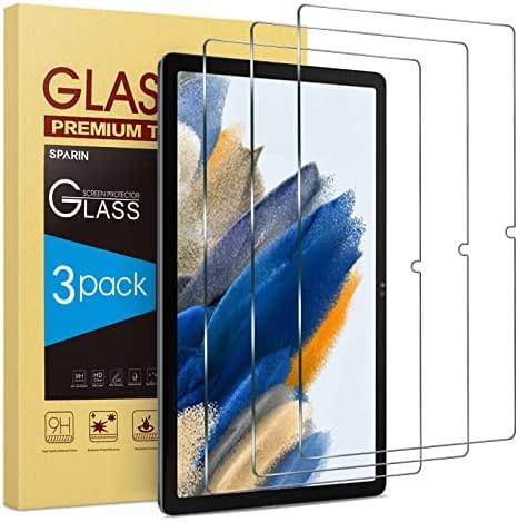 SPARIN za Samsung Galaxy Tab A8 zaštitnik ekrana 10,5 inča, 3 paketa kaljeno staklo Zaštita ekrana za Galaxy