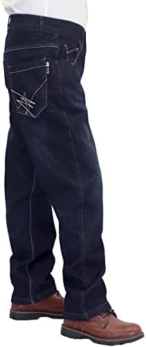 Bocomal Fr pantalone za muškarce otporne na plamen farmerke za teške uslove rada oprane radne