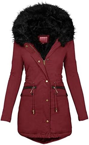 Zimske jakne za žene plus veličine, jakne za žene, žene zimski kaputi topla gusta jakna Big krzna ovratnik