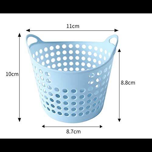 Skimt smeće može kupatilo Mini stočna površina Mala košarica Plastična košarica za pohranu Kutija za smeće