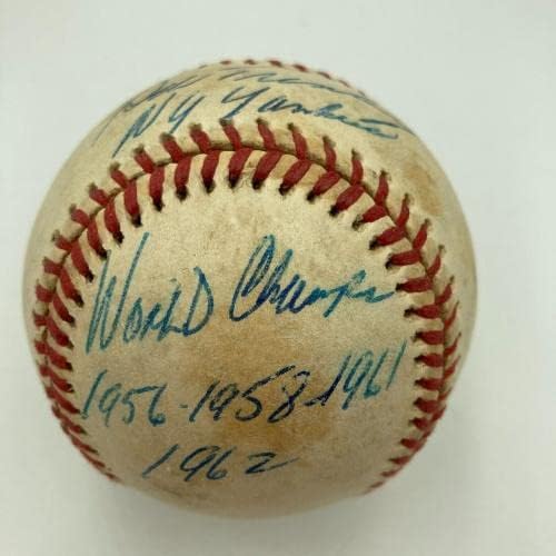 Bob Turley Yankees World Series Champs potpisao je službenu američku ligu bejzbol - autogramirani