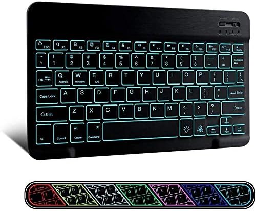 BoxWave tastatura za Blackview A80 Plus-SlimKeys Bluetooth tastatura - sa pozadinskim osvetljenjem,