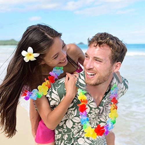 Amosfun Havajii vijenac Viseći ornament cvjetni poklopac privjesak za cvjetne ogrlice za performanse za partiju
