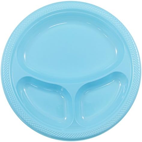 JAM papir okrugli plastični tanjiri za zabave-mali-7 inča - srebro-20 / pakovanje