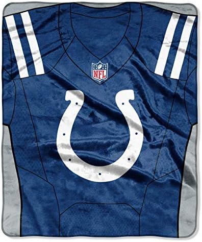 Northwest NFL Indianapolis Colts Royal Plus Raschel bacanje, jedna veličina, višebojni