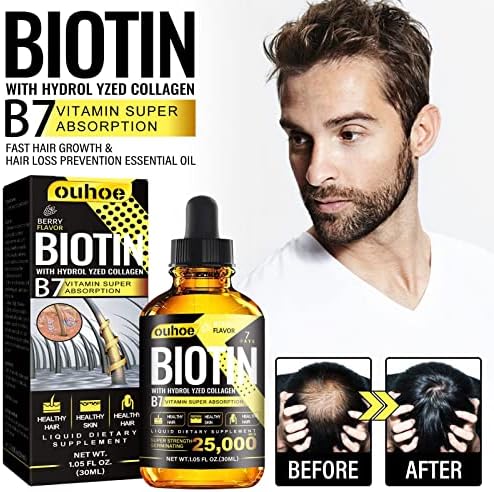 Biotin Serum za rast kose protiv opadanja kose proizvodi za brzo rastuću njegu kose esencijalno ulje zdravstveni