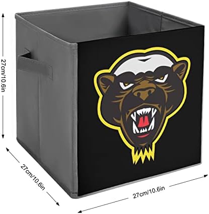 Angarni kanve za slanje snimka za skladištenje u Cube Organizator kocke s ručkama za kućni uredski automobil