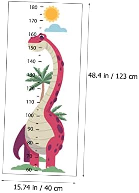 Kisangel 1 lim dječji rast pozadina crtani dinosaur životinjski vladar Dizajn učionica naljepnica