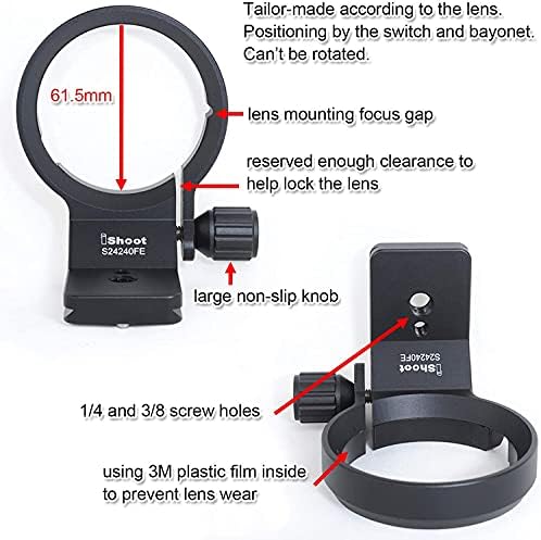 Okrug objektiva za montažni prsten za Sony Fe 24-70mm f / 4 za os, FE 24-70mm f / 2.8 GM, FE