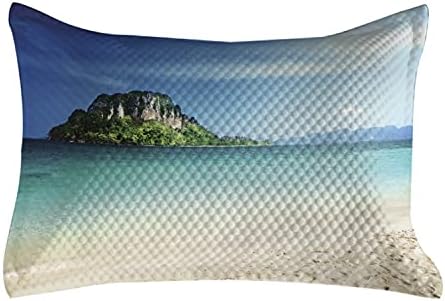 Jastuk od plaže AMBESONNE, velika litica u kristalno morsko-tropsko ostrvo sa ljetnom plažom, standardna