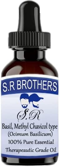 S.R braća Basil Metil Chavicol Type čista i prirodna teraseaktična esencijalna ulja sa