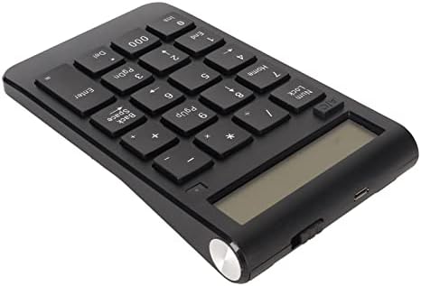 Naroote Numerička tastatura, Crna 19 tastera ABS 32.8 ft efikasna udaljenost USB numerička tabla sa ekranom za
