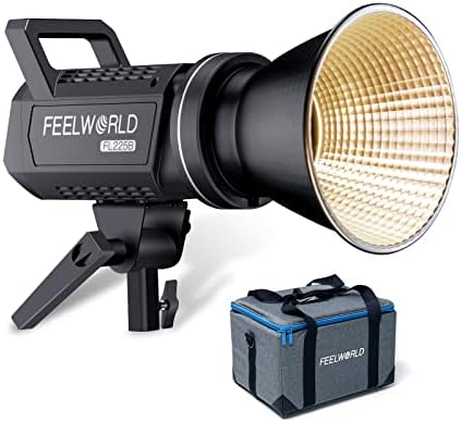 FEELWORLD FL225B 225W Video svjetlo i Fsp90 90cm Parabolic Softbox, Us 3 krak utikač za napajanje