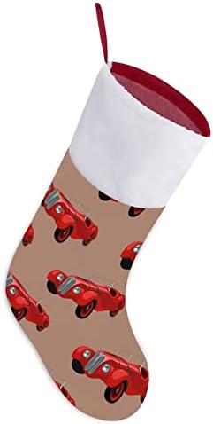 Klasični stari automobilski uzorak personalizirani božićni čarapa Početna Xmas Tree Kamin Viseće ukrase