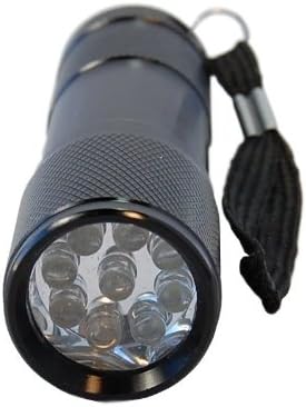 HQRP prijenosni džep crvena lampica sa 9 LED-a za gledanje Iguanasa i zmija, hrčaka i živica, kornjača