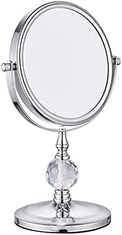 WOQO ogledalo ispraznosti ogledalo, Desktop dvostrano ogledalo za ljepotu 8x uvećanje Kozmetičko ogledalo