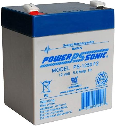 Power Sonic BB baterija HR5.5-12-F2-12,00 VTROW 5,00 Amph SLA baterija