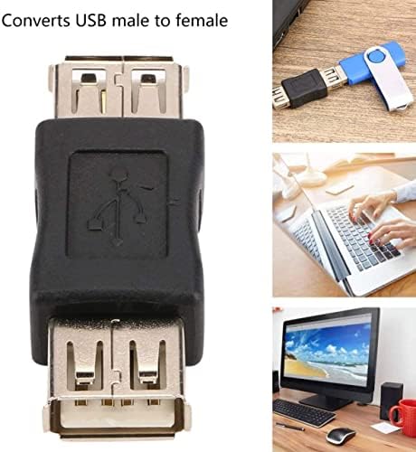 USB 2.0 Upišite ženski na ženski spojnik USB priključak za adapter na f / f Primjena pretvarača u osvjetljenju