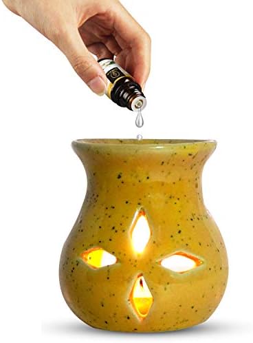 Orva aromaterapija difuzor i esencijalni plamenik ulja sa telight svijećom - lavandom - kombinacija 3