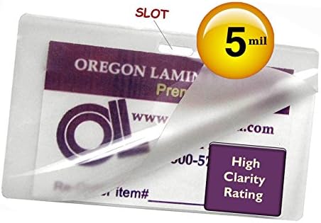 Oregon Laminations Premium 5 Mil prtljaga veličine vruće laminiranje torbice sa prorezom duge strane