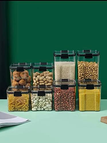 Set hermetičkih kontejnera za skladištenje hrane,plastični kanisteri sa izdržljivim poklopcima idealni