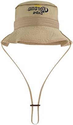 Šešir za kašiku Corona, pakovan putni šešir, pamučna široka rubna ljetna kapa s podesivim potezom, kaki, jedna