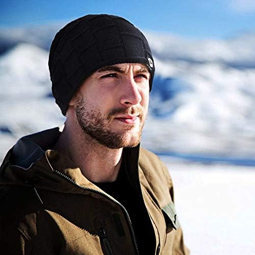 Bodvera Winter Plete Topla šešica Debela STROUCHY BEANIE SKULLY CAP za muškarce i žene