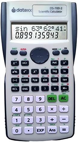 DatumXX DS-7002 Dvije linijske naučne kalkulatore, 200 funkcija za naučni i algebarsku izračun