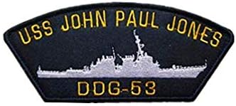USS John Paul Jones DDG-53 vezeni ukrasni zakrpa
