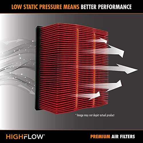 Highflow PA99223x, visoki performanse, unaprijed ulje za jednokratnu motoru filter za zrak | Odgovara