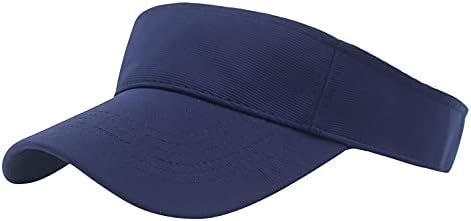 Modna crna kapa za plažu podesivi kapu za žene zaštita sportskih kapsa sunčevog vizira-golf vizira bejzbol kapice